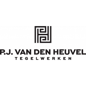 P.J. van den Heuvel Tegelwerken Logo