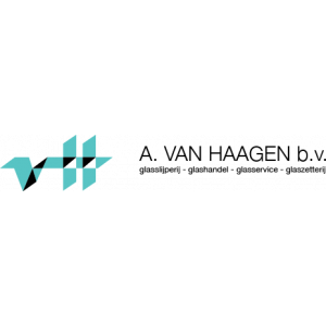 A. van Haagen Glasslijperij Glashandel Glaszetterij B.V. Logo