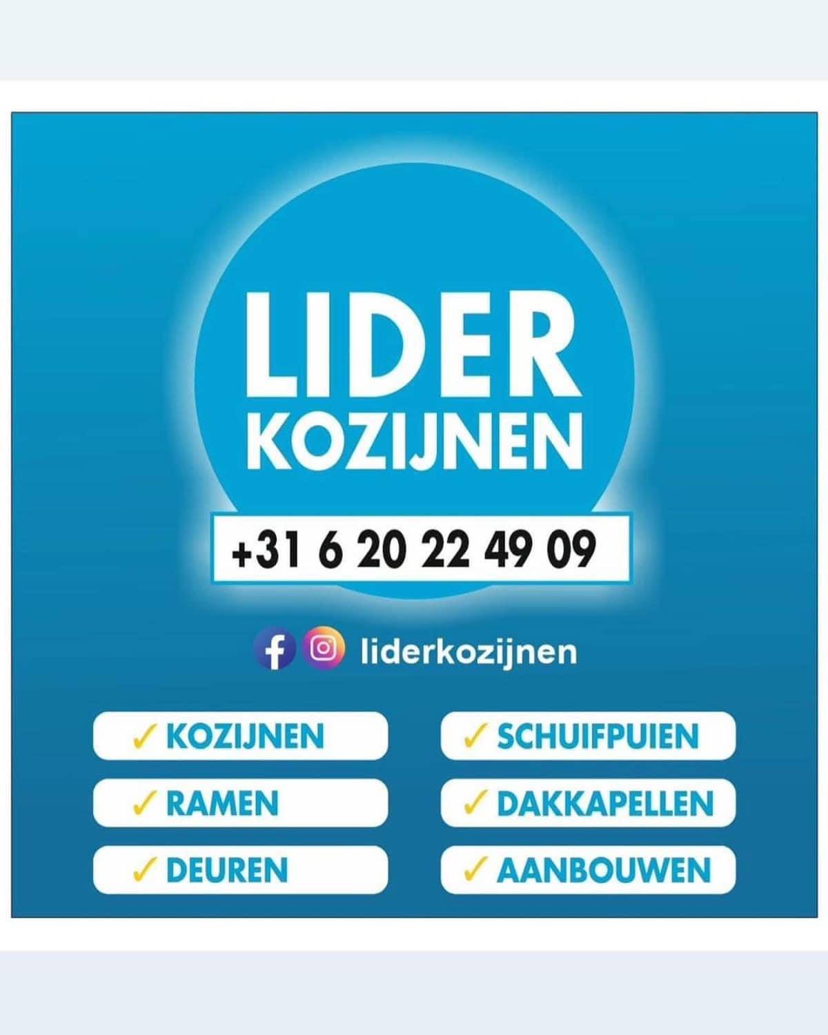 Lider kozijnen en bouwbedrijf B.V. Logo
