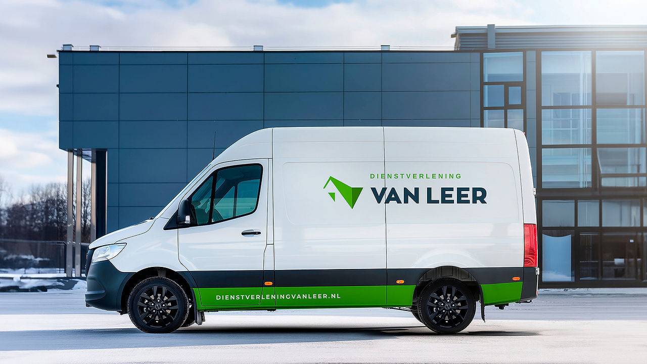 dienstverlening van leer Logo