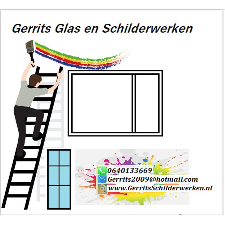 Gerrits Glas en Schilderwerken Logo