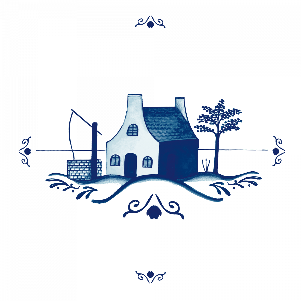 Tegelzettersbedrijf Van de Bilt en Heubacher Logo
