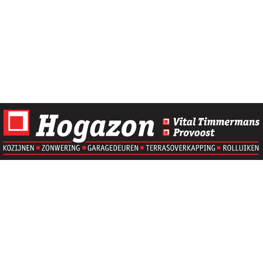 Hogazon – Kunststof Kozijnen – Zonwering – Rolluiken – Dakkapellen – Gevelbekleding Logo